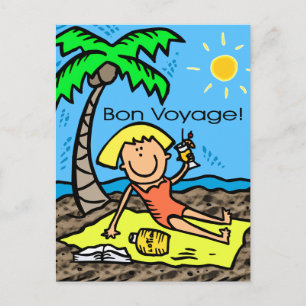 Carte postale : Bon Voyage