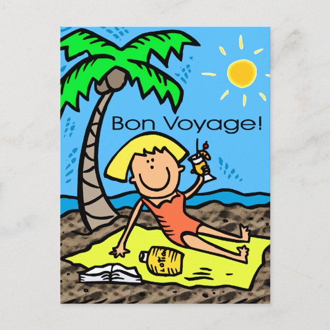Carte postale : Bon Voyage (Devant)