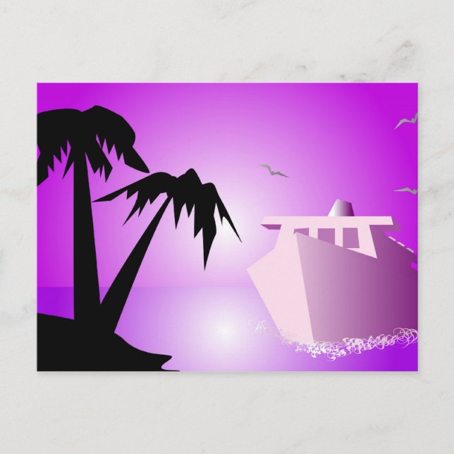 Carte Postale Bon Voyage (Devant)