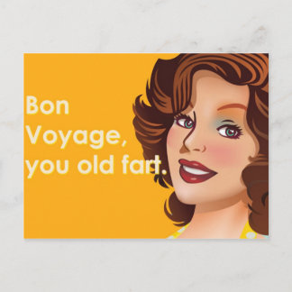 Carte Postale Bon Voyage Vieux Pique