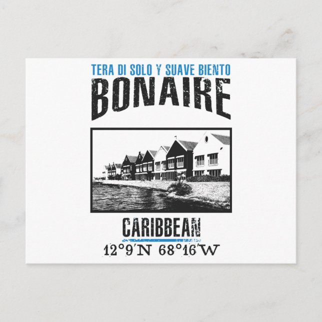 Carte Postale Bonaire (Devant)