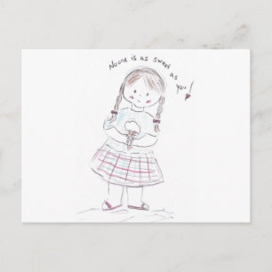 Carte Postale Bonbon en tant que vous