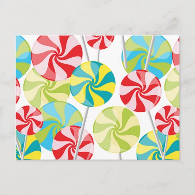 Carte Postale Bonbons (Devant)