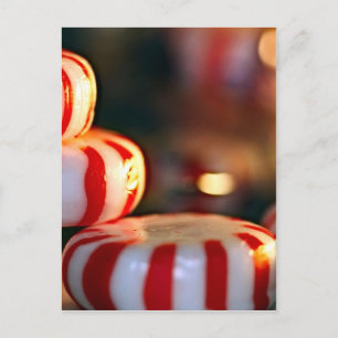 Carte Postale Bonbons à la menthe poivrée