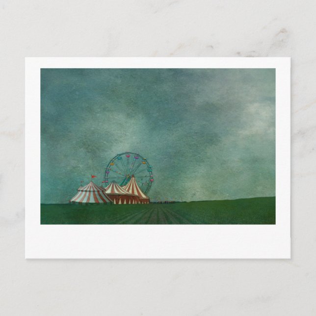 Carte Postale bonbons en coton - (Devant)