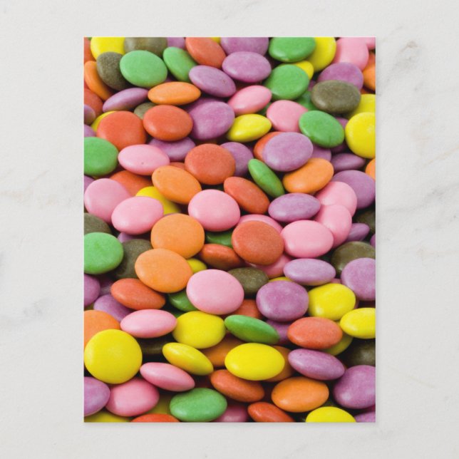 Carte postale Bonbons sucrés (Devant)