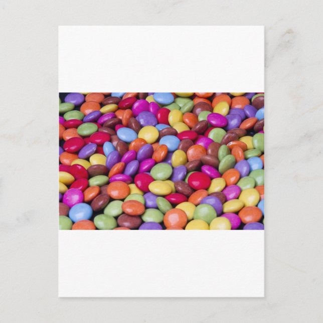 Carte Postale Bonbons sucrés (Devant)