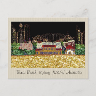 Carte postale | Bondi Nights | Bondi Beach, Austra