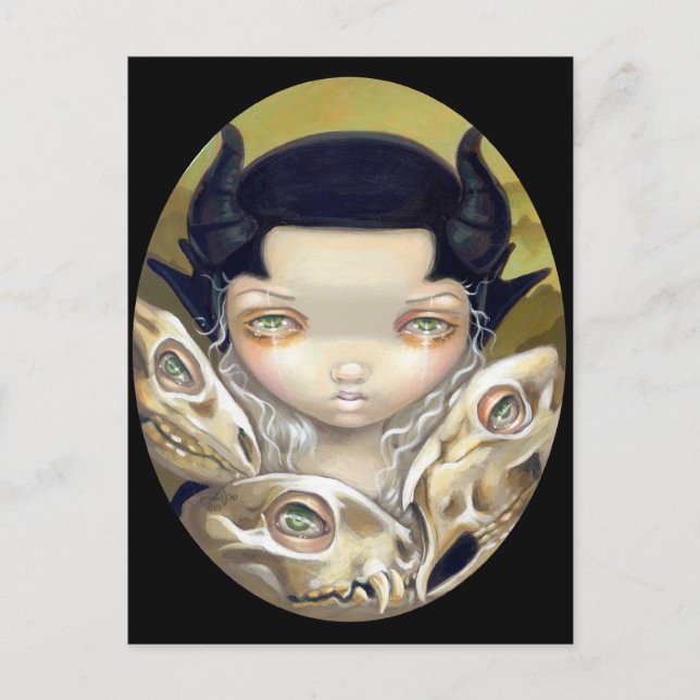 Carte postale "Bones délicates" (Devant)