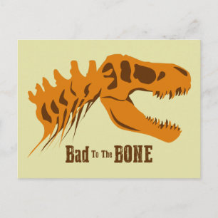 Carte Postale Bones T-Rex