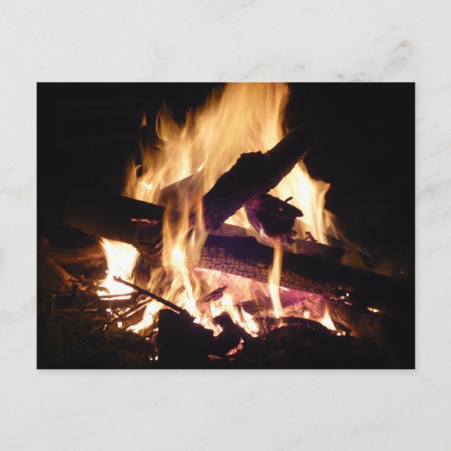 Carte postale Bonfire (Devant)
