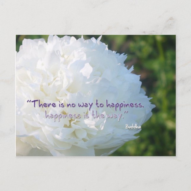 Carte Postale Bonheur (Devant)