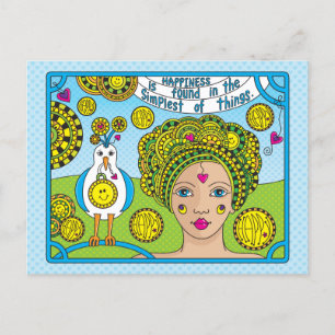 Carte Postale Bonheur_