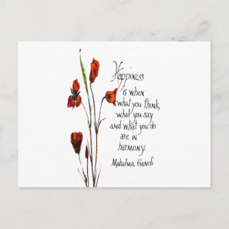 Carte Postale Bonheur