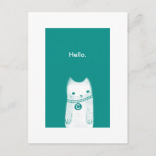 Carte Postale Bonjour .