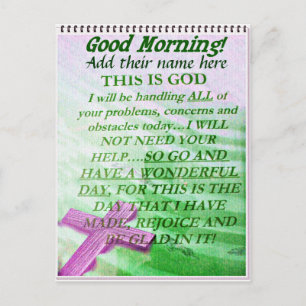 Carte Postale Bonjour, Ajoutez leur nom_