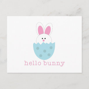 Carte Postale Bonjour Bunny