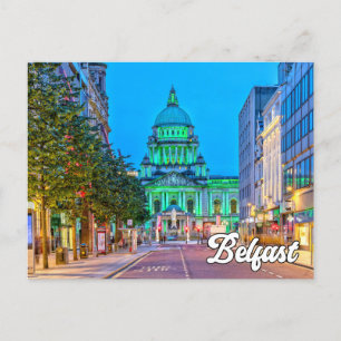Carte Postale Bonjour de Belfast, Irlande du Nord