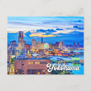 Carte Postale Bonjour De Belle Yokohama, Japon