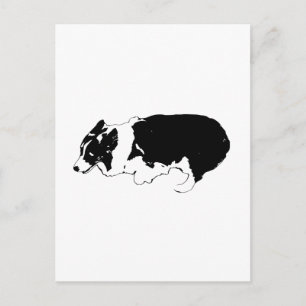 Carte Postale Bonjour de la petite personne rapide