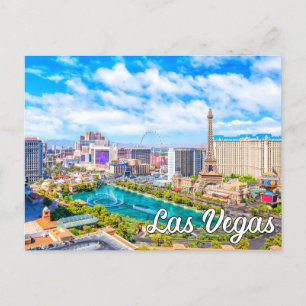 Carte Postale Bonjour De Las Vegas, Nevada, États-Unis