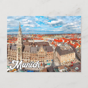 Carte Postale Bonjour De Munich, Allemagne