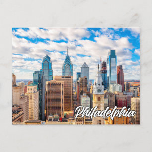 Carte Postale Bonjour De Philadelphie, Pennsylvanie