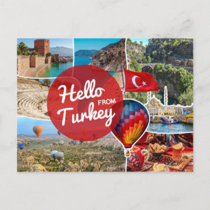 Carte Postale Bonjour de Turquie