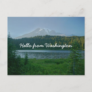 Carte Postale Bonjour de Washington
