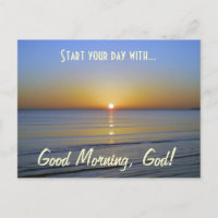Bonjour, Dieu Inspiration Message chrétien