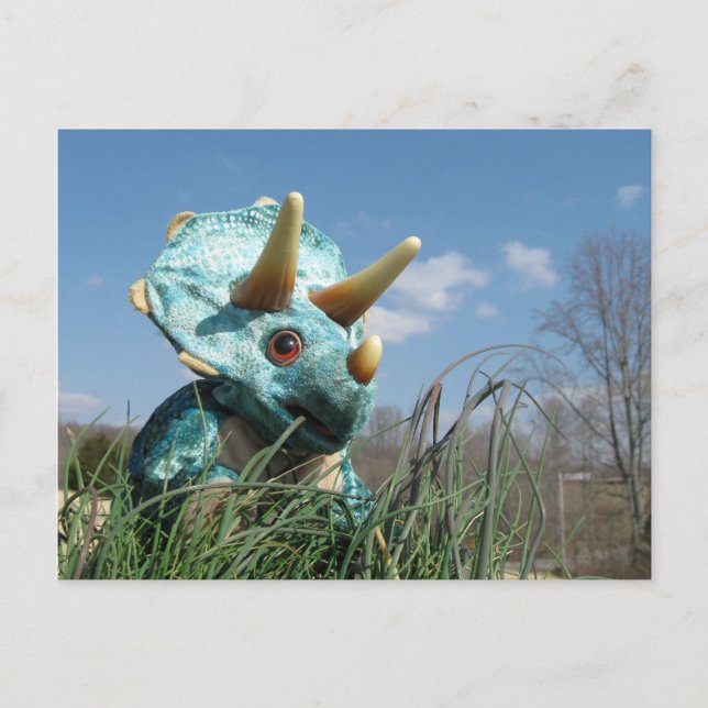 Carte Postale Bonjour Dinosaur (Devant)