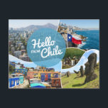 Carte Postale Bonjour du Chili<br><div class="desc">Bonjour depuis le Chili carte postale J'ai beaucoup d'autres cartes postales comme celle-ci sur mon profil alors n'hésitez pas à les consulter :)</div>