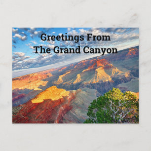 Carte Postale Bonjour du Grand Canyon