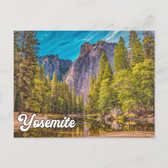 Carte Postale Bonjour Du Parc National Yosemite (Devant)