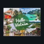 Carte Postale Bonjour du Vietnam<br><div class="desc">Bonjour du Vietnam carte postale J'ai beaucoup d'autres cartes postales comme celle-ci dans mon magasin :)</div>