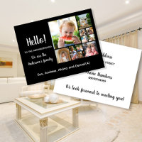 Bonjour,Editable Nous sommes Nouveaux dans le Quar