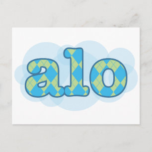 Carte Postale Bonjour en créole - aussi