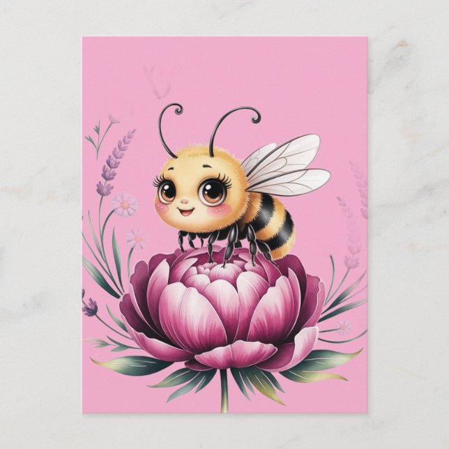 Carte Postale Bonjour été (Devant)