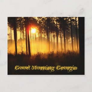 Carte Postale Bonjour Géorgie