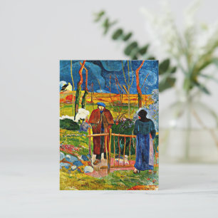 Carte Postale Bonjour, Monsieur de Paul Gauguin