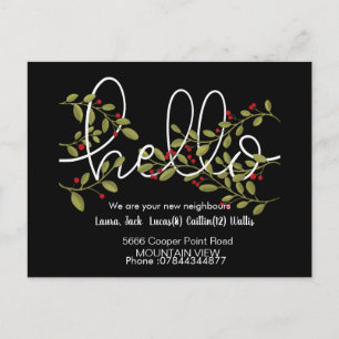 Carte Postale Bonjour rencontrer les voisins