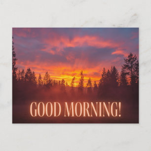 Carte Postale Bonjour Rouille