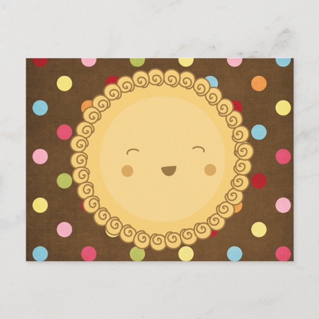 Carte Postale Bonjour Sunshine (Devant)