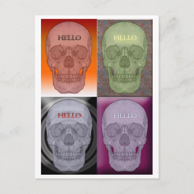 Carte Postale bonjour tout (Devant)