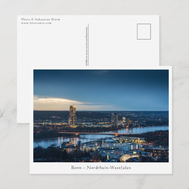 Carte Postale Bonn Allemagne (Devant / Derrière)