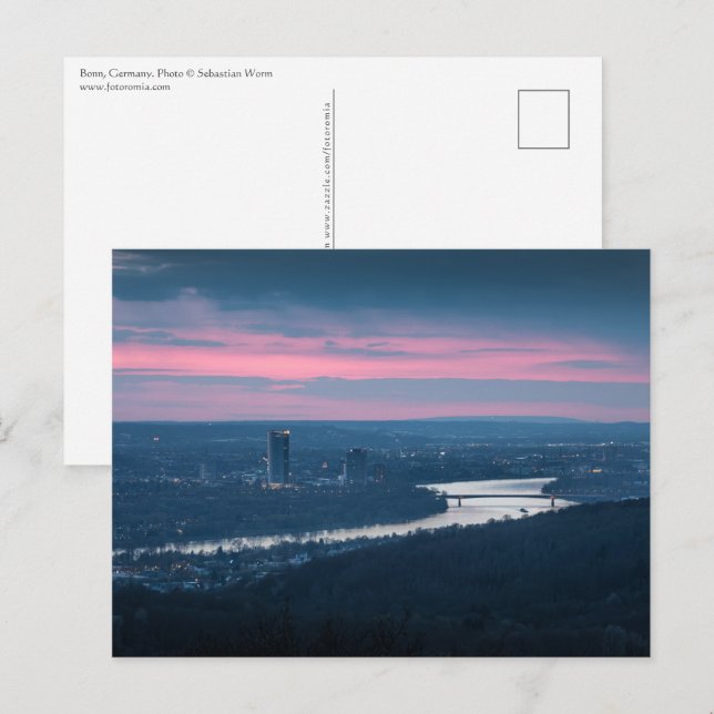 Carte Postale Bonn Allemagne (Devant / Derrière)