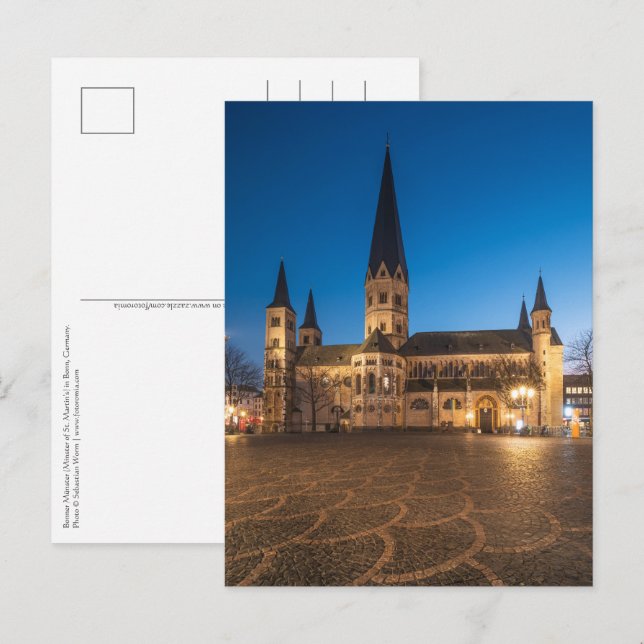 Carte Postale Bonn Allemagne (Devant / Derrière)