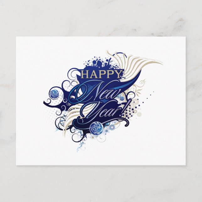 Carte Postale Bonne année 2022 (Devant)