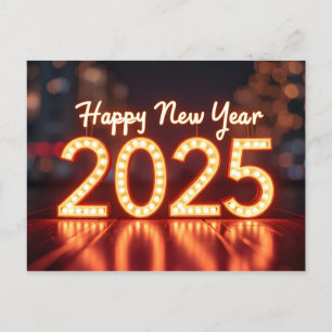 Carte Postale Bonne année 2025
