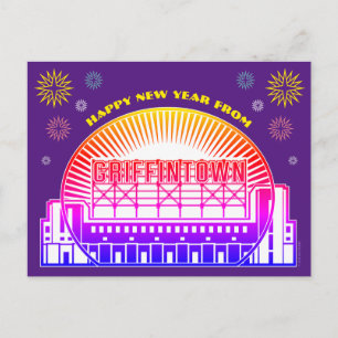 Carte Postale Bonne Année De Griffintown Postcard